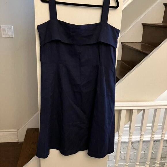 Simple Navy Sundress - Picture 2 of 7